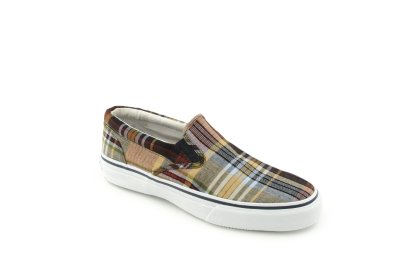 Mens Striper Slip On