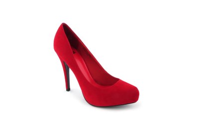 Red Suede PU