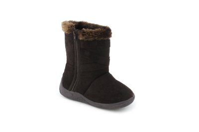 Kids Suede Zip Boot (7-13)