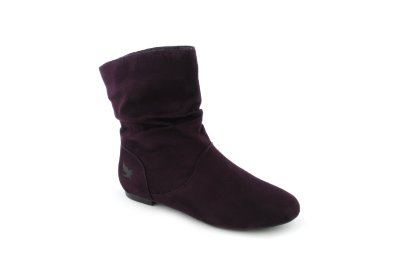 Dark Purple Suede