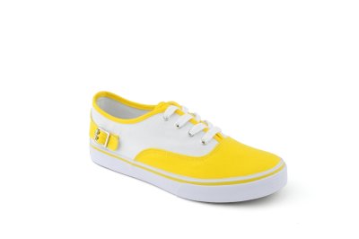Yellow/White Canvas