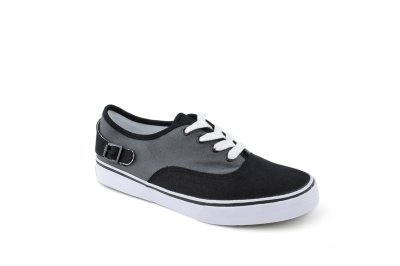 Black/Grey Canvas