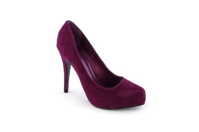 Burgundy Suede PU