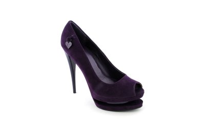 Purple PU Suede