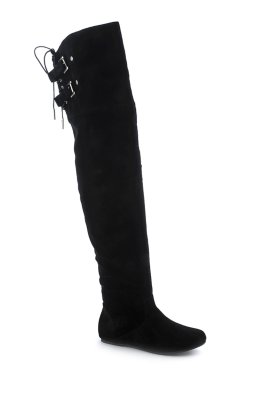 Black Suede PU