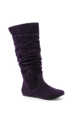 Purple Suede PU