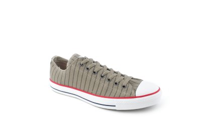 Khaki Pinstripe
