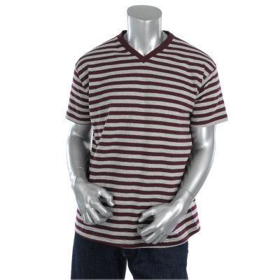 Mens Thick Striped Tee