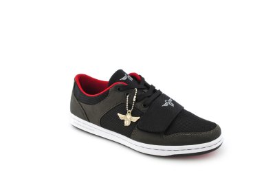 Army Green/Black/Red