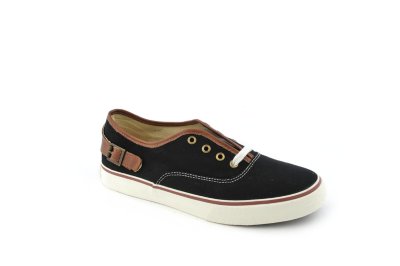 Black/Tan Canvas