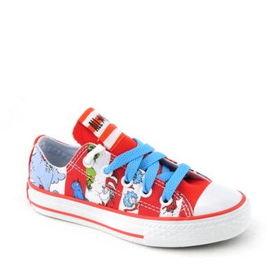 Converse All Stars Print Dr Seuss Ox kids youth sneaker