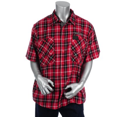 Mens Short Sleeve Patch Shirt