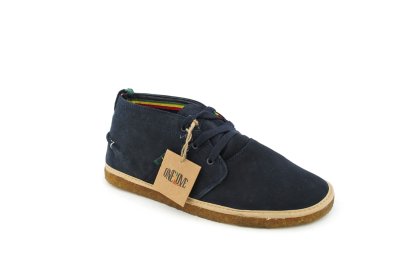 Navy Suede