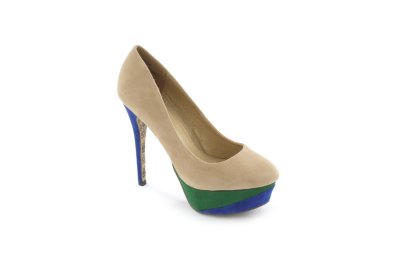Tan/Green/Blue