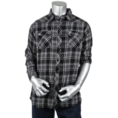 Mens Long Sleeve Flannel Shirt
