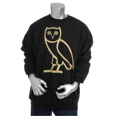 Mens Owl Crewneck Sweatshirt