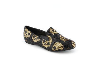 Black/Gold Skulls