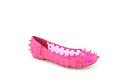 Womens 030 Spiked Flat