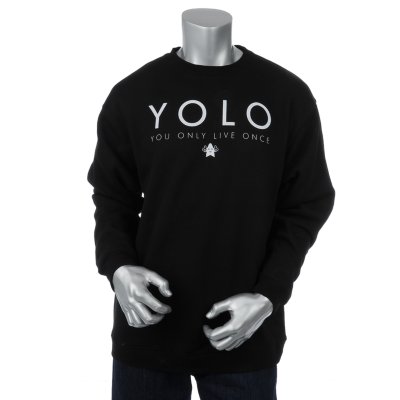 Mens YOLO Crewneck