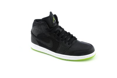 Black/Action Green-White