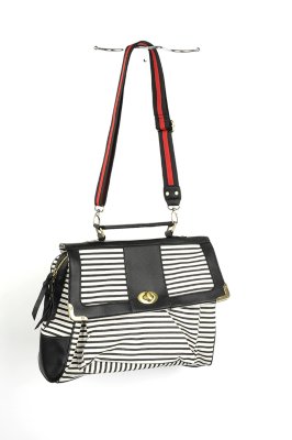 Striped Handbag