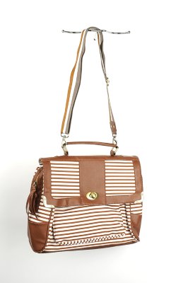 Striped Handbag