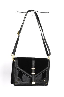 Suede Satchel