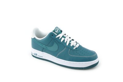 Teal/White