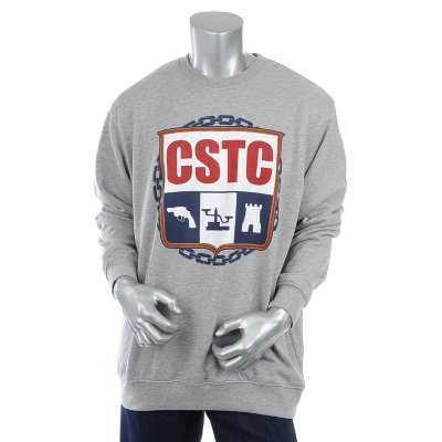 Mens Crest Crewneck Sweater