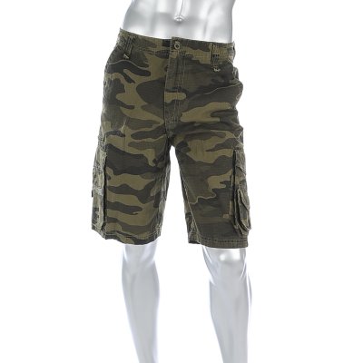 Mens Camo Rip Stop Short