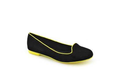 Black Velvet/Neon Yellow