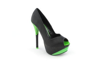 Black/Neon Green