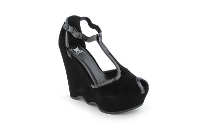 Black Velvet/Black Patent