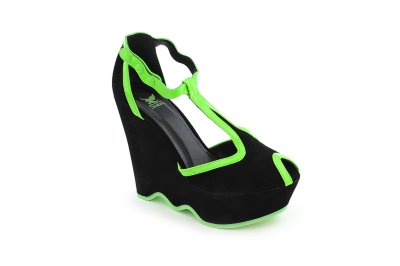 Black/Neon Green