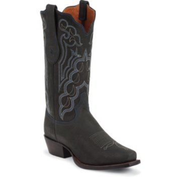 Tony Lama Black Vintage Kangaroo - 1008