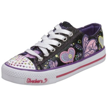 Skechers Lights- Shuffles - Flirty Flutters(Toddler/Youth)