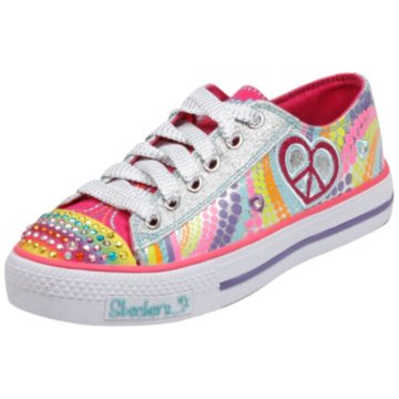 Skechers Lights- Shuffles - Heart Sparks(Toddler/Youth)