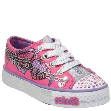 Skechers Lights - Peekaboo - Dream Jumper(Toddler/Youth) - 10196L-PKSL