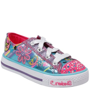 Skechers Lights- Shuffles - Jump N Joy(Toddler/Youth) - 10211L-TQHP