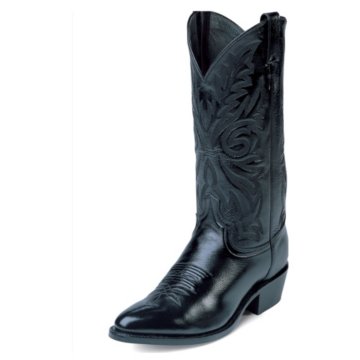 Justin Boots Western Black Corona - 1434