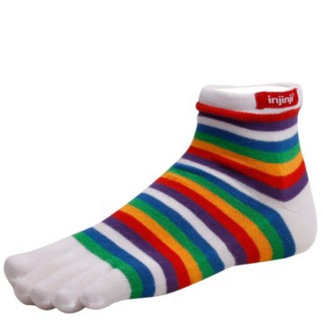 Injinji Performance Mini-Crew Rainbow (3 Pack) - 15102