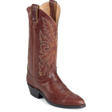 Justin Boots Western Chestnut Marbled Deerlite - 1560