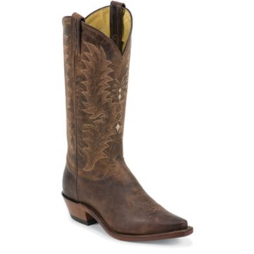 Tony Lama Peanut Saigets Worn Goat - 1797-L