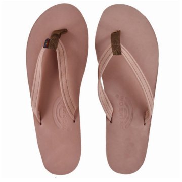 Rainbow Premium Leather Narrow Strap Single Layer - 301ALTSN-PPNK