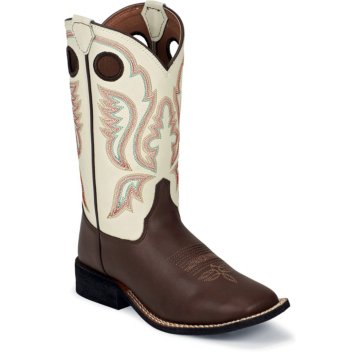 Justin Boots Western Chocolate Burnished - 301JR