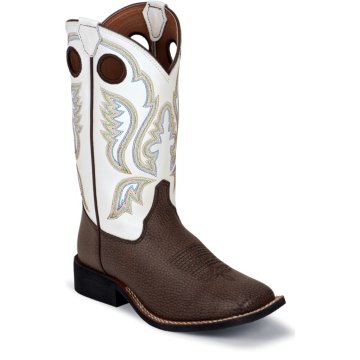 Justin Boots Western Chocolate Bisonte - 305JR