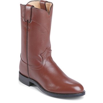 Justin Boots Ropers Tan Kiddie - 3404