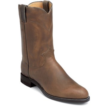 Justin Boots Ropers Bay Apache - 3408