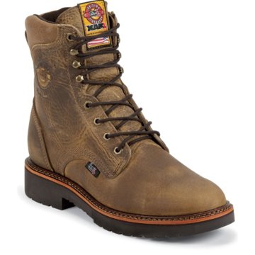 Justin Original Work Rugged Tan Gaucho 8" - 485