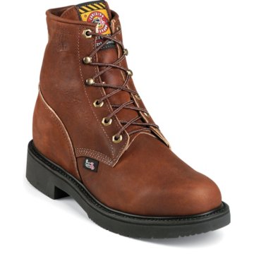 Justin Original Work Aged Bark Steel Toe 6" - 745